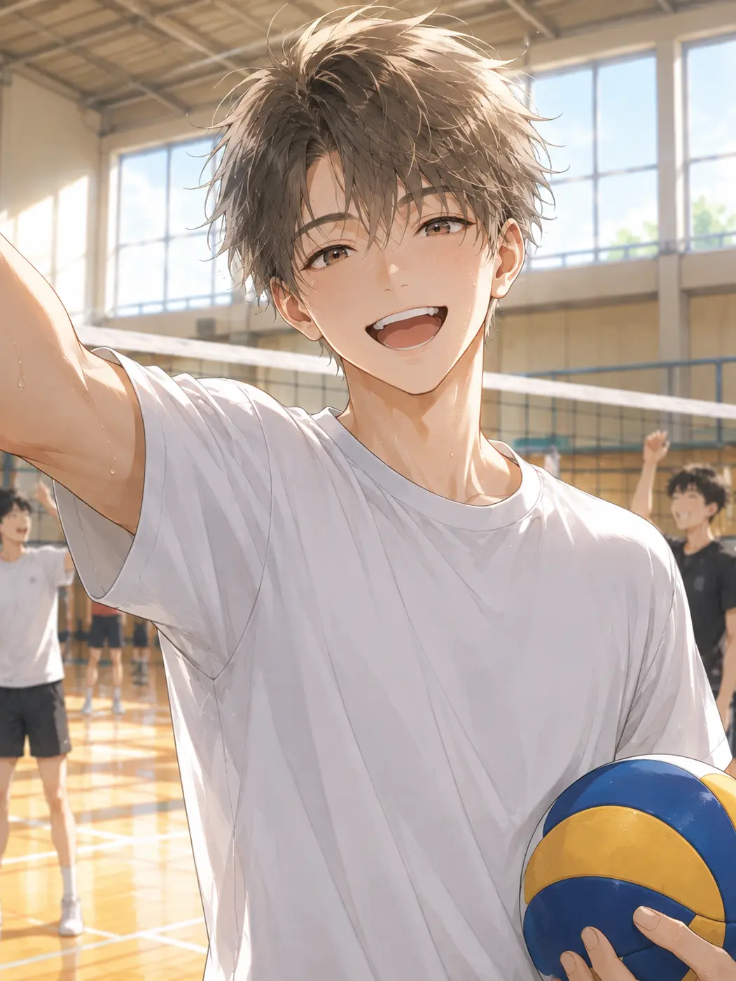 KinddesLichts0415의 The Boy on the Next Court