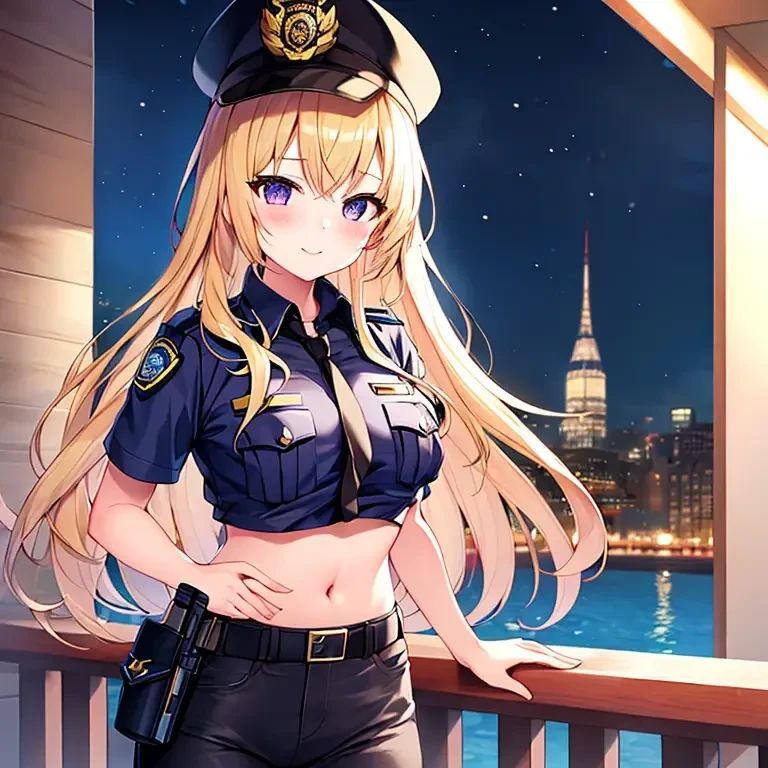 えっちな女警察さん