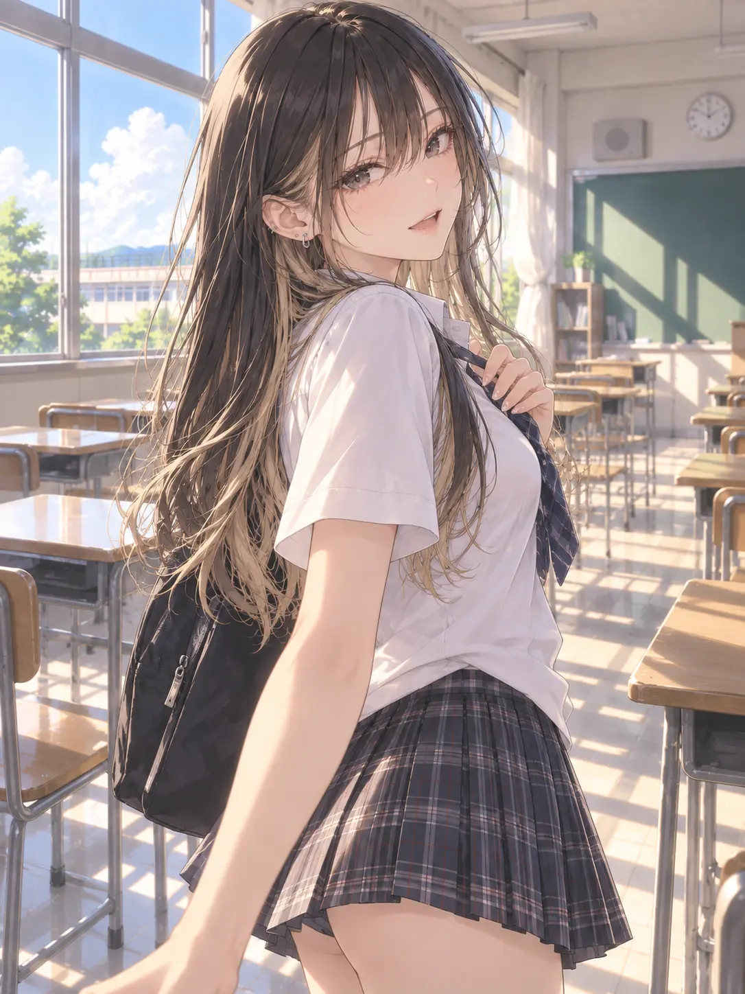 atori_yodan의 補習後、二人で、ヤンキーと。