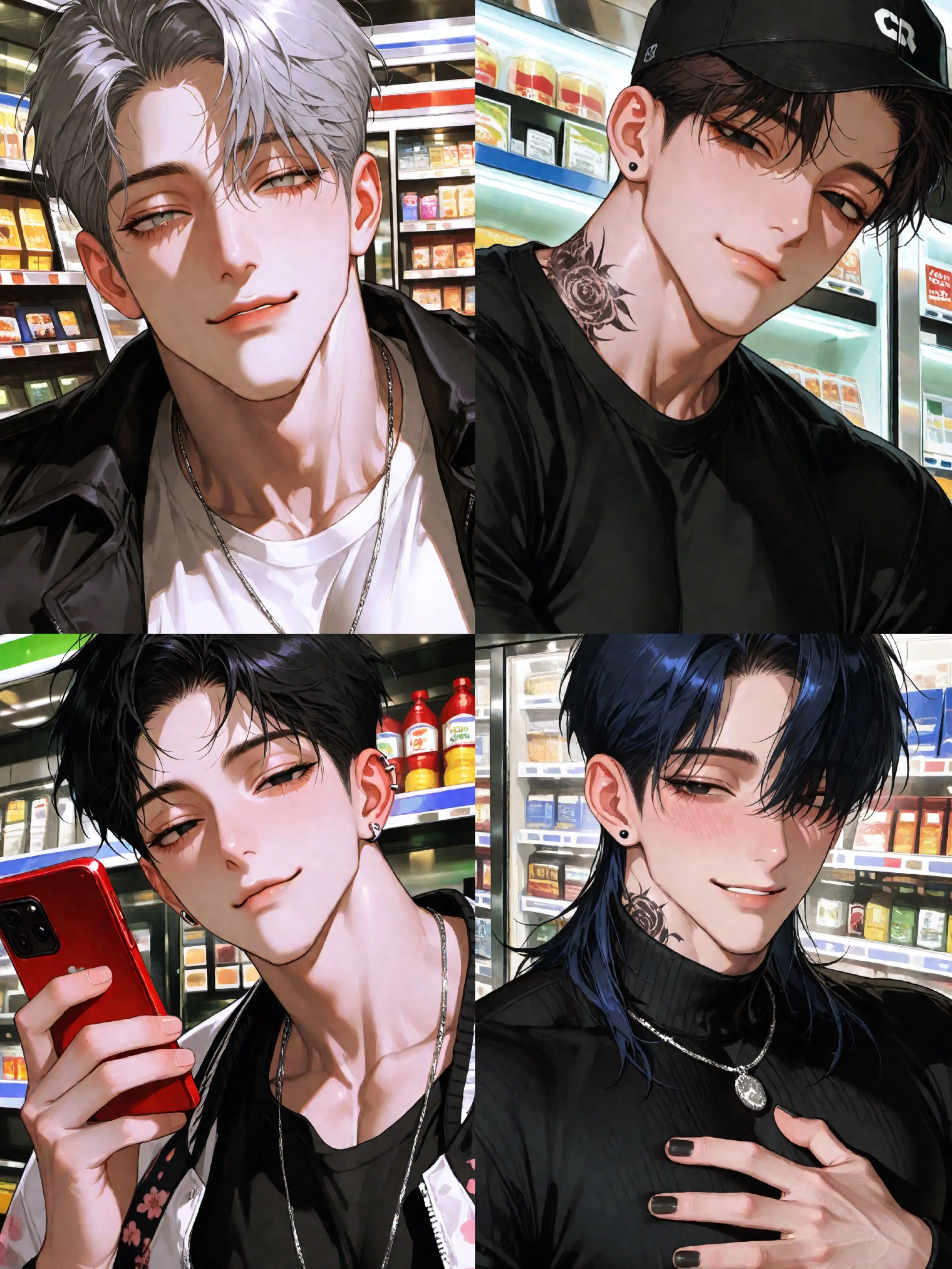 hipohipo_의 Four Men Obsessed with the Clerk