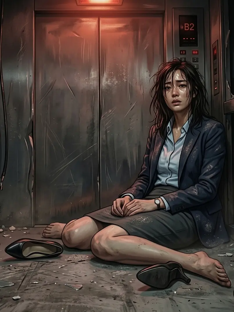 Nayomi의 エレベーター閉じ込め