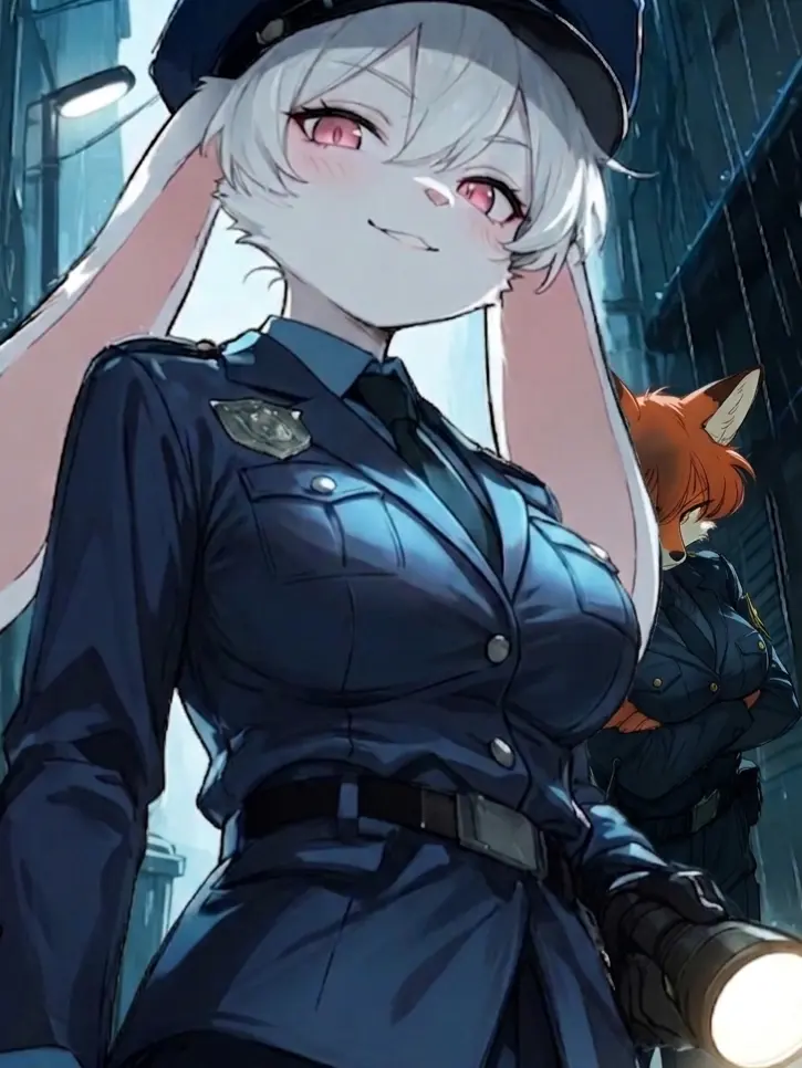YLOFVR4VR의 Bunny Cop Hesitates