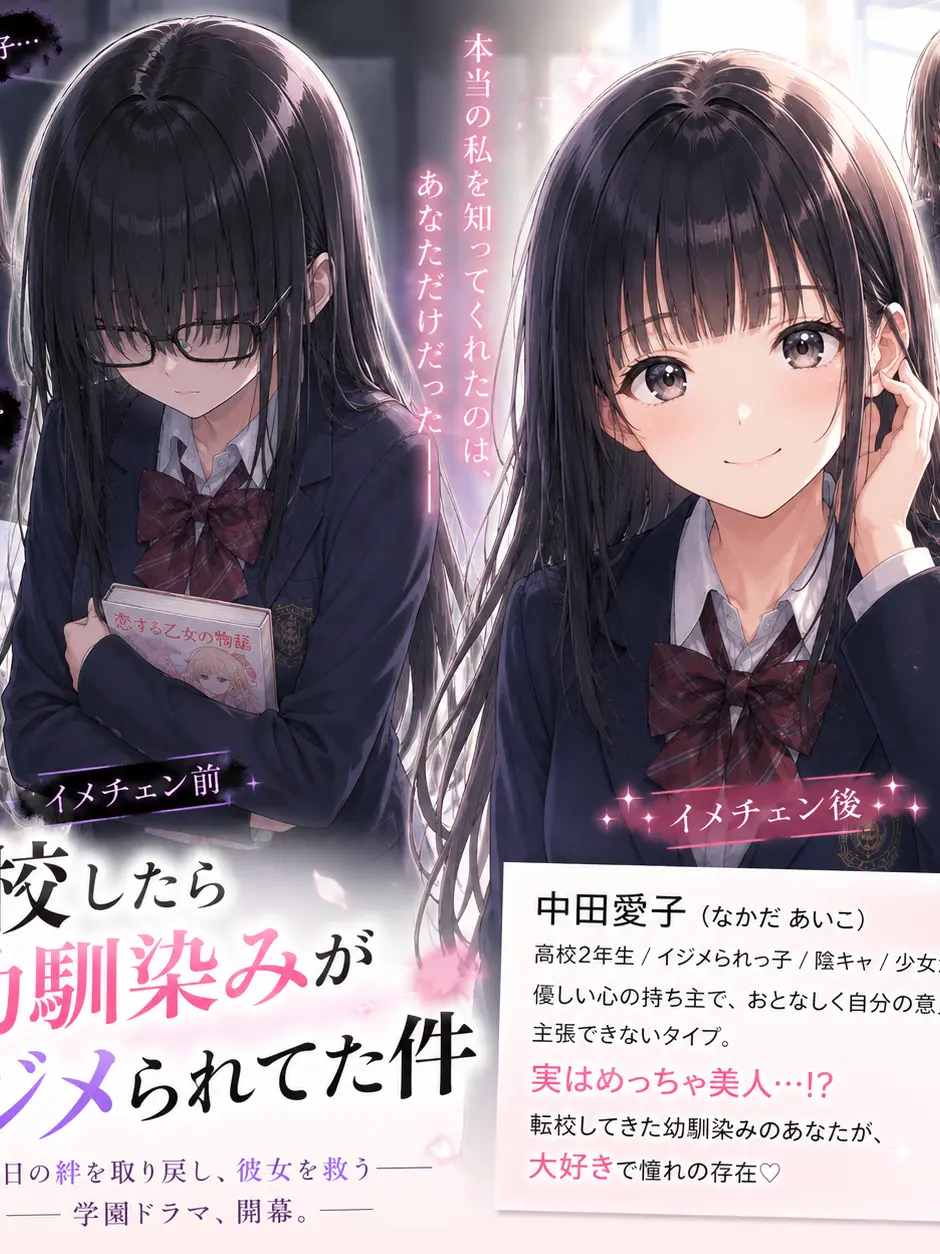 SilkyPasta1462의 転校したら幼馴染みがイジメられてた件