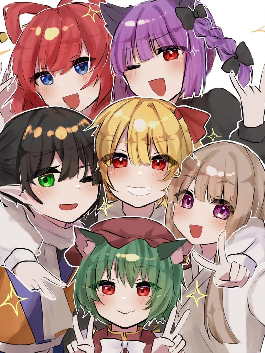 HeftyKey6586의 レイマリの妹弟達！幻想学園通ってます？！