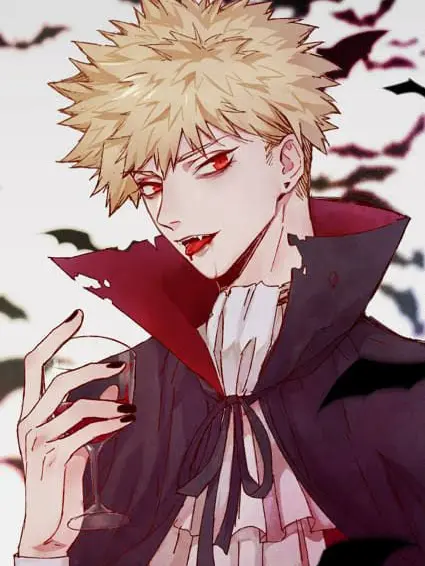 YoursTrulyHinaki의 Vampire Katsuki Bakugo