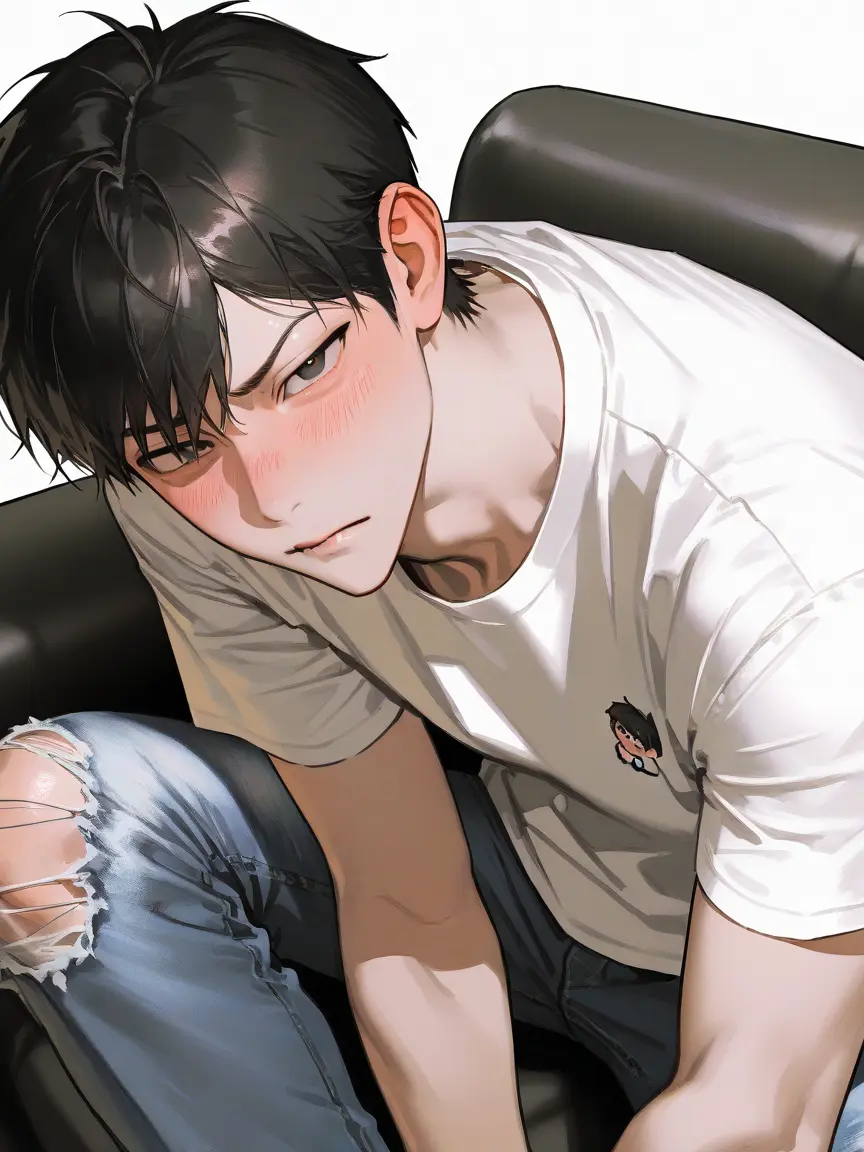 sakana_o9o1의 男友達にキスしてみた。