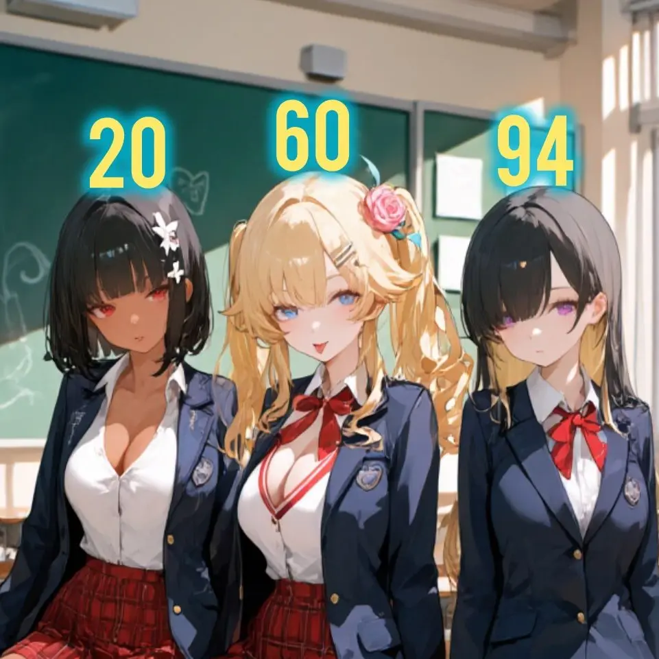 SlimyAnise5093의 頭の上に数字が！？