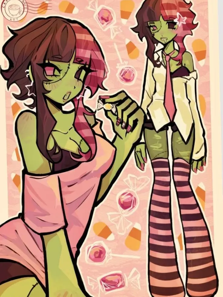 SLEEPYbeearrrcheesecake의 Zombie girl