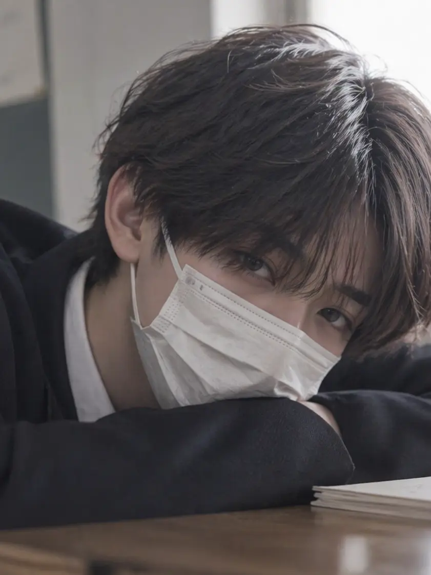 n2gi.s8dk의 前の席のマスク男子