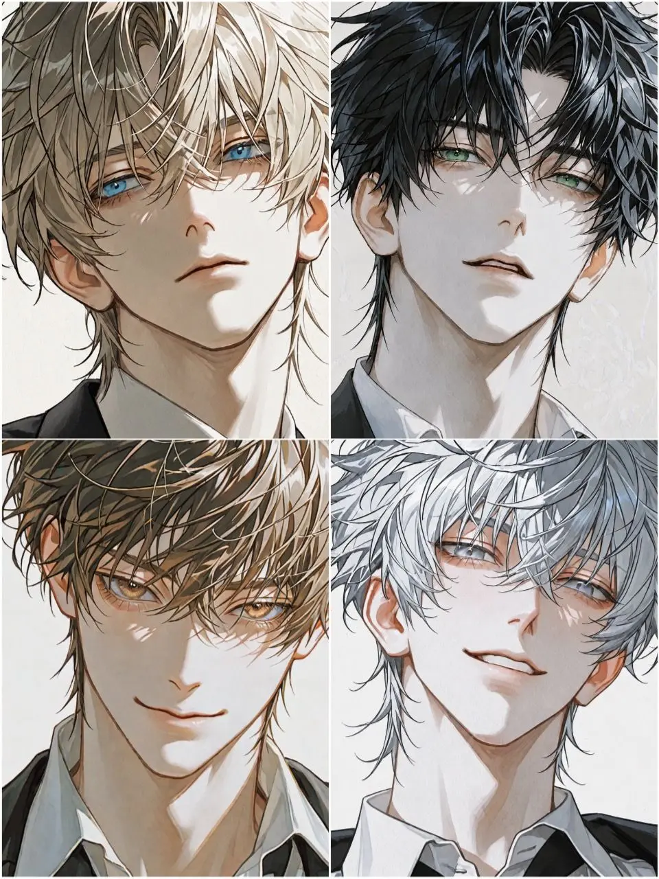 silver_ratio의 四人の世話係は忙しい