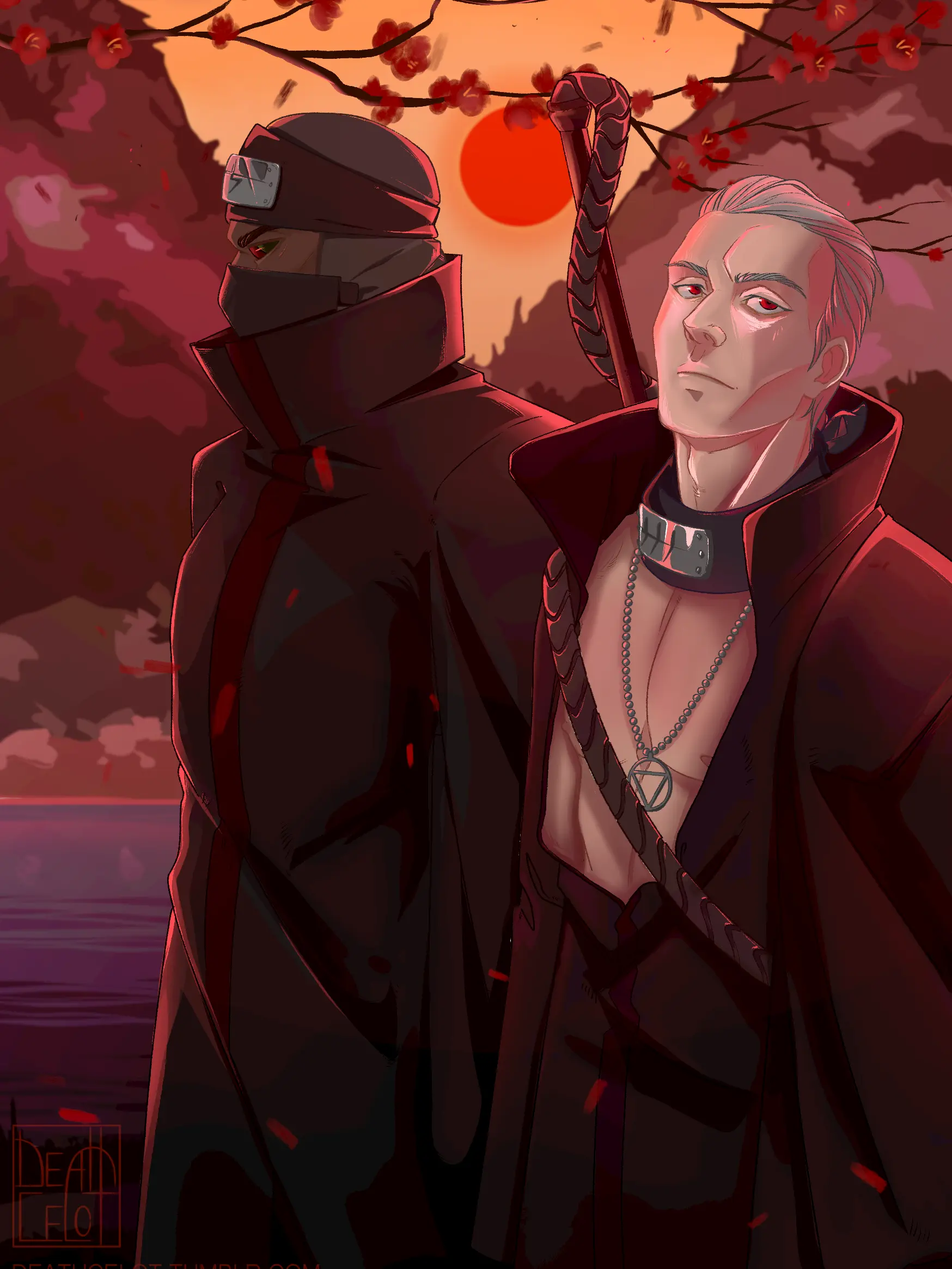 RearTape1393의 Hidan and Kakuzu soul mate au