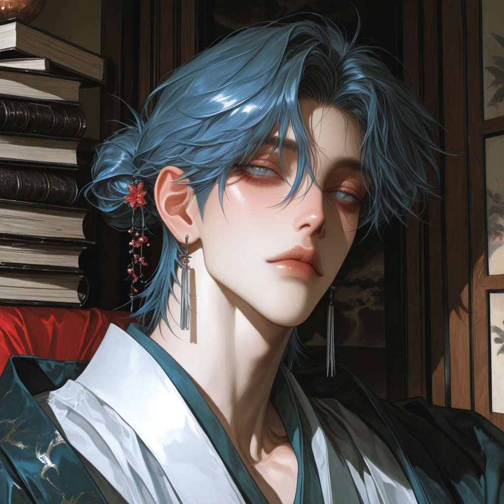 雪の花、紅に溶けて