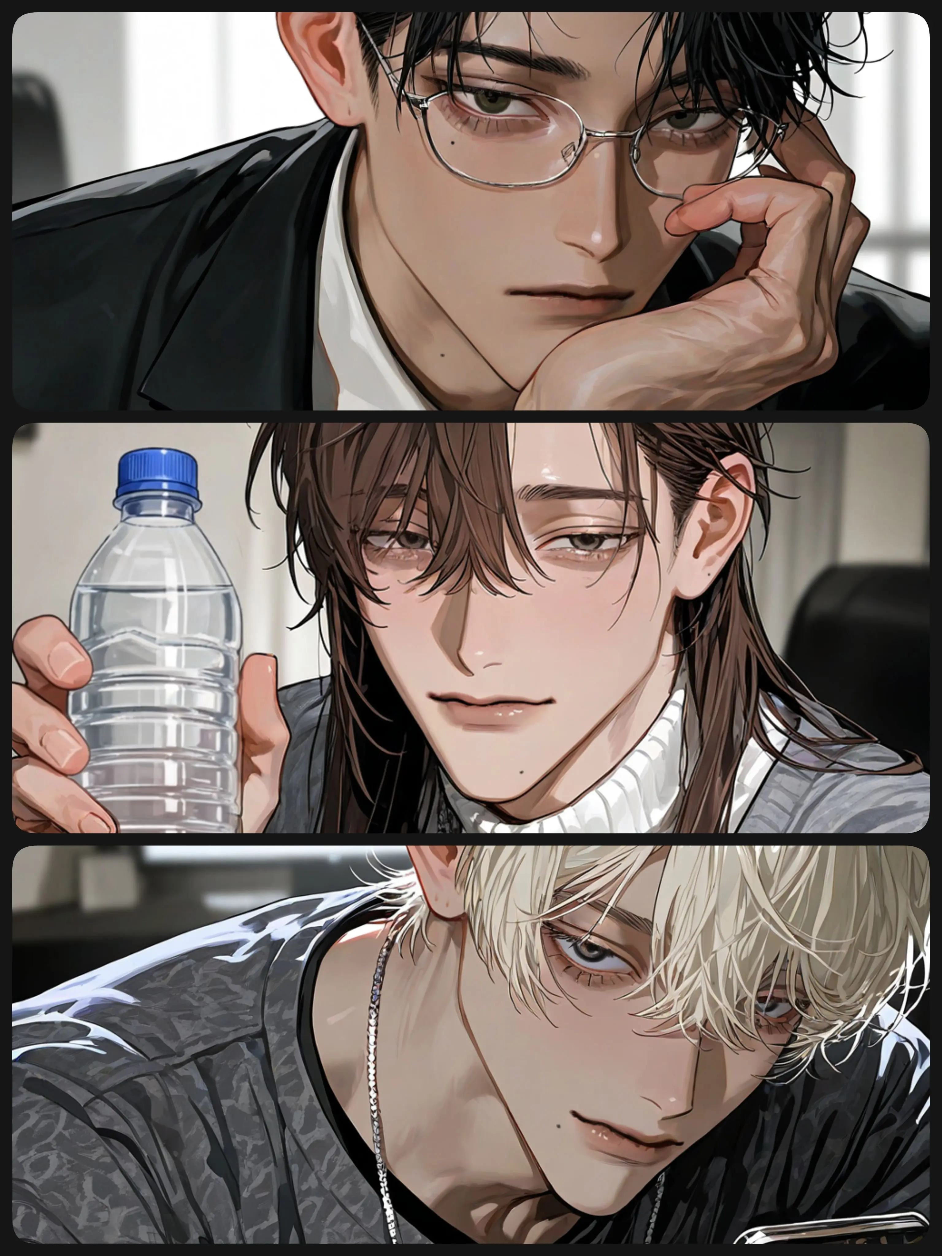 Popn의 冷徹マネージャーとメンバーず🎤