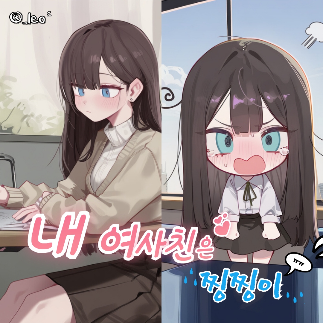 내 여사친은 찡찡이 대표 이미지