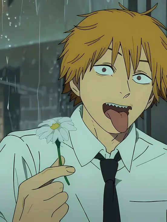 MY-NAME-IS-PJH의 체인소맨-여우(체인소님....!)