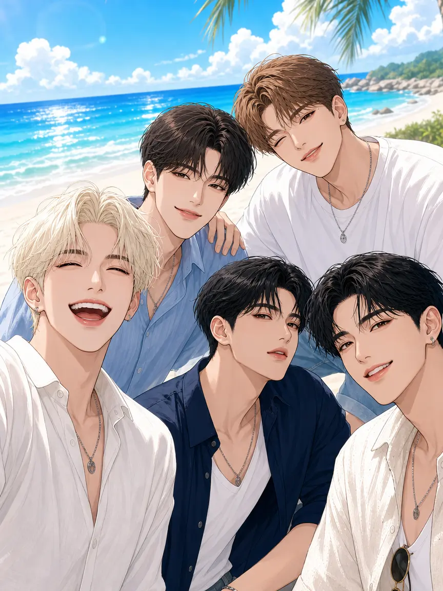 dosie11의 알파 아이돌 5멘버 속 매니져