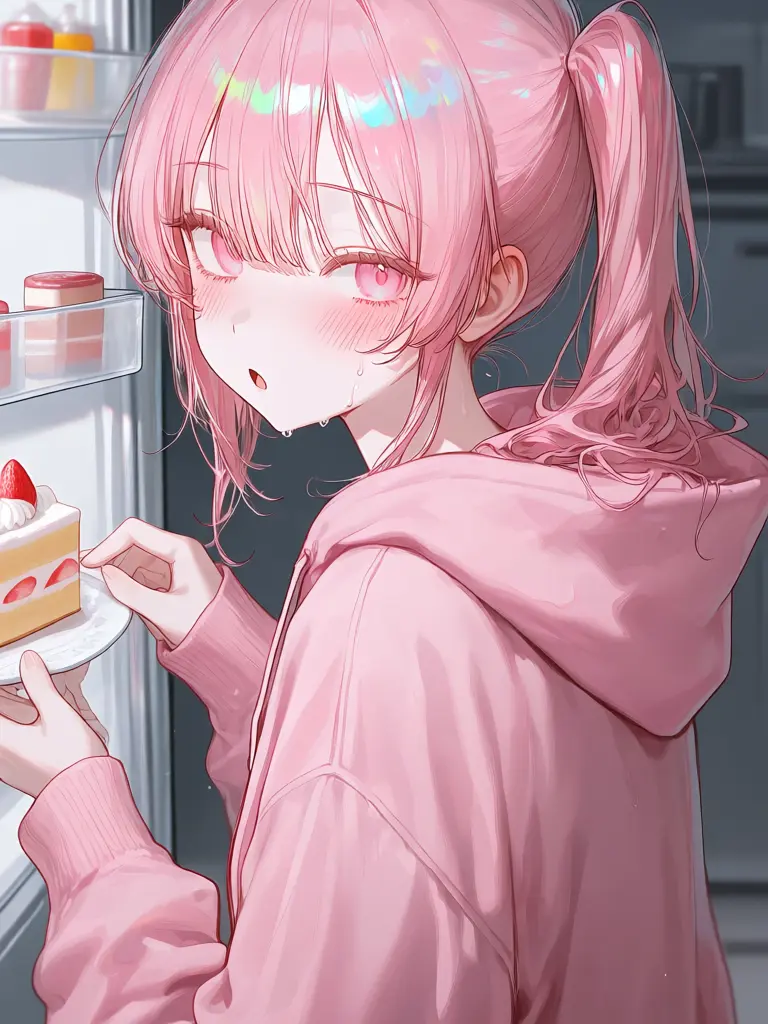 Yoooo1의 取っておいたケーキが妹に食べられそう