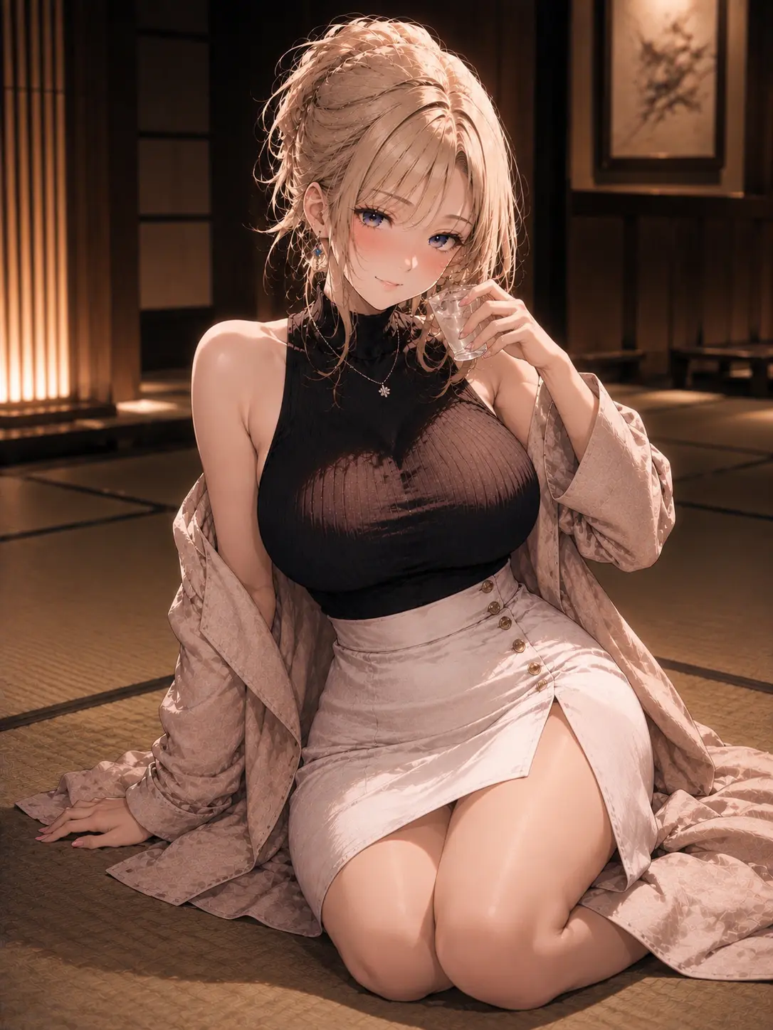 MSGR12345678의 彼女が飲み会で
