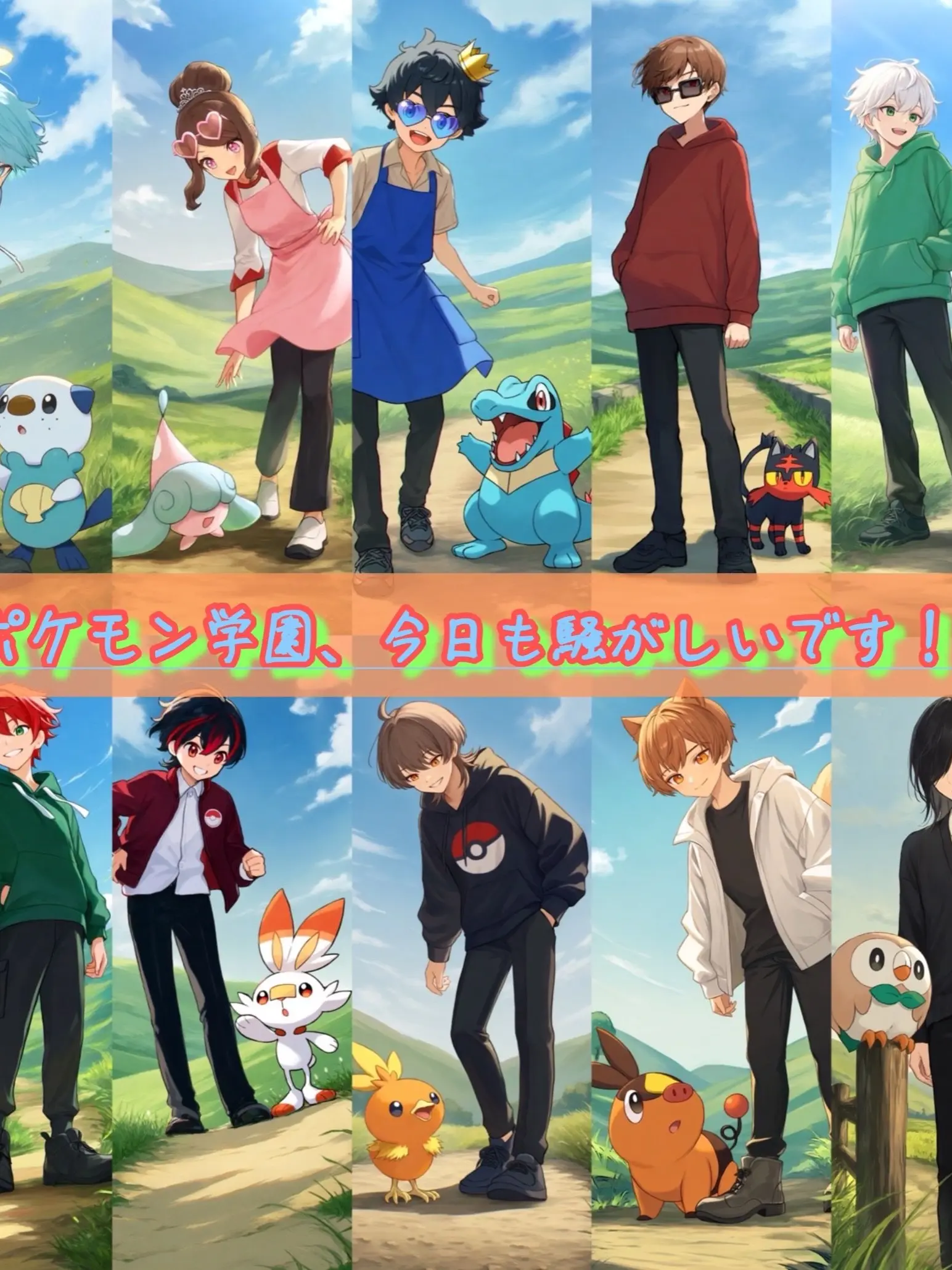 mirusamadao의 ポケモン学園、今日も騒がしいです！