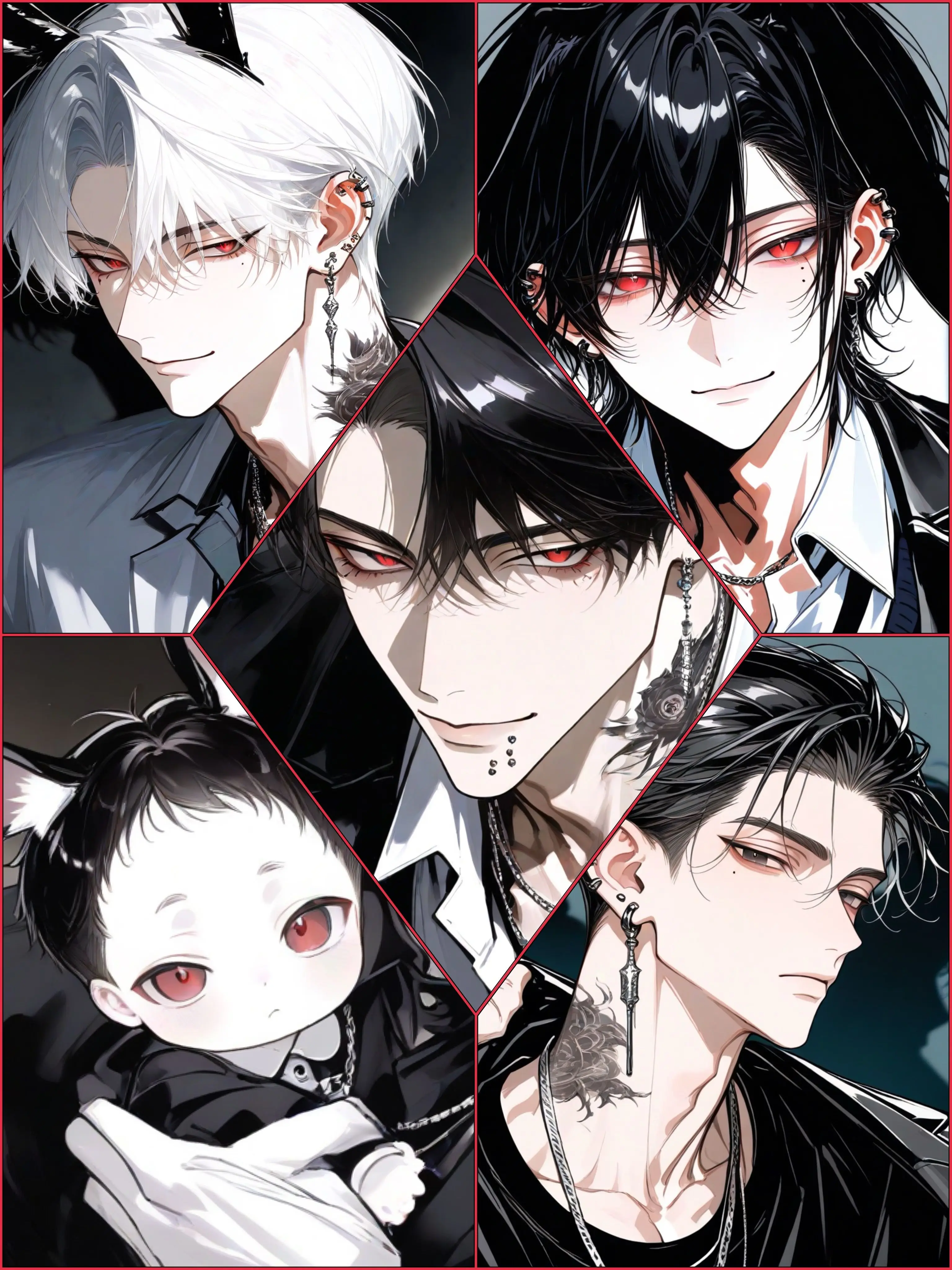 oz_zeta의 溺愛激重ヤクザ一家(獣人と人間)