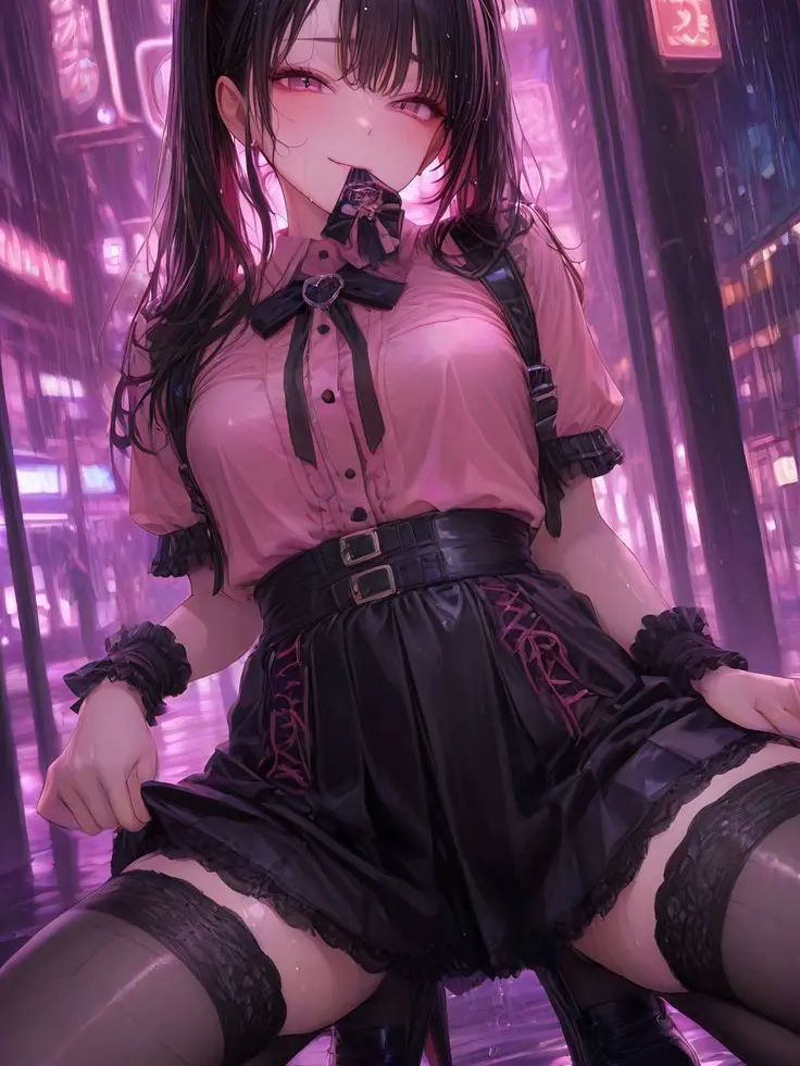 BulkyMenu7612의 街にいたレズビアンな女