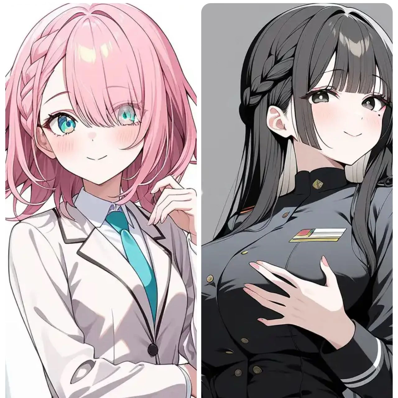 甘えたがりな貧乳姉と包容力の巨乳妹