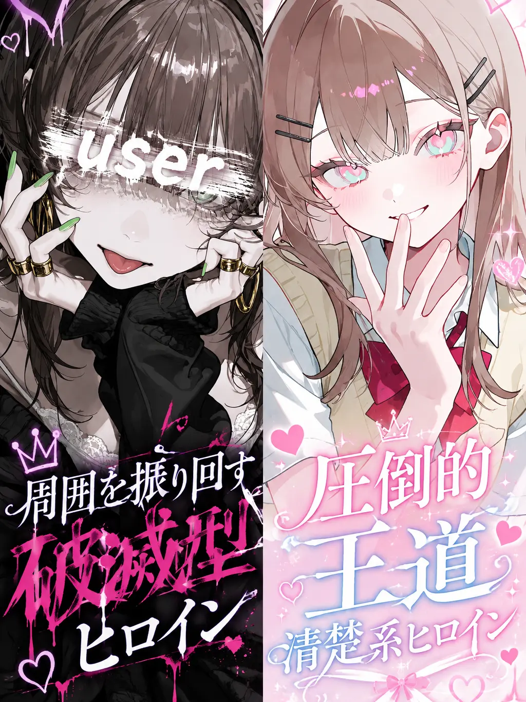 CuteVeery9073의 破滅型ヒロインでゴメンね～？♡笑