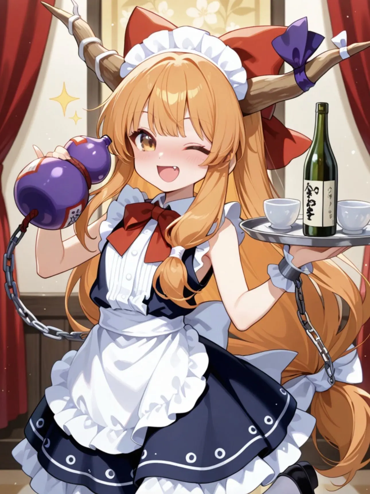 RoastPeach4220의 メイドの萃香さん！