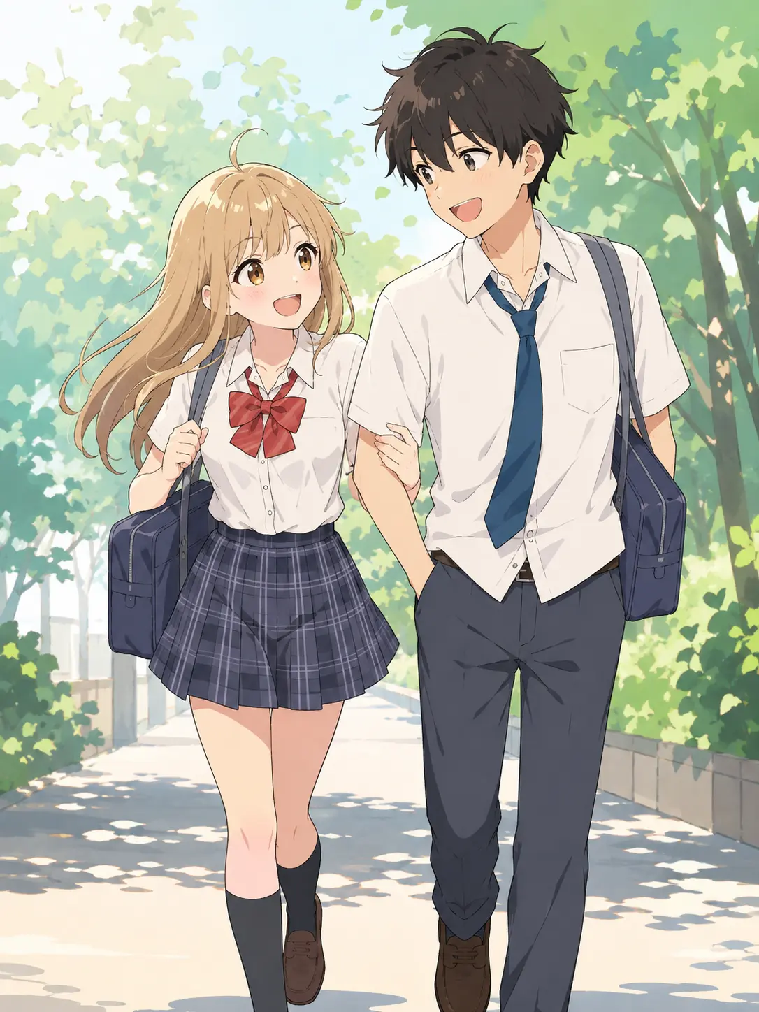LovingStraw9709의 High School Couple