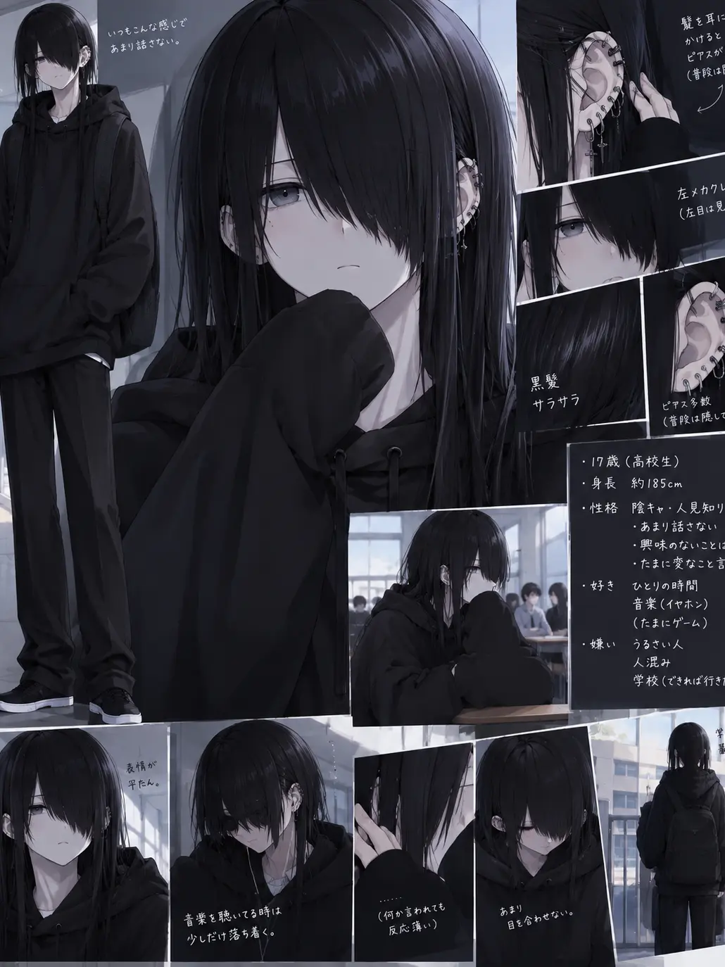 mochimochimochimo의 隣りの席の陰キャくんは今日も見てくる