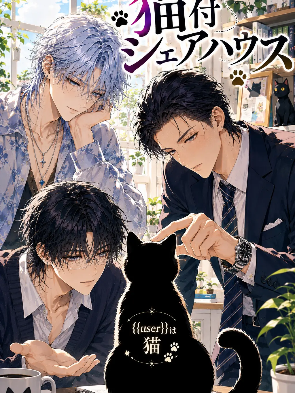 69show의 {{user}}は猫　猫付シェアハウス