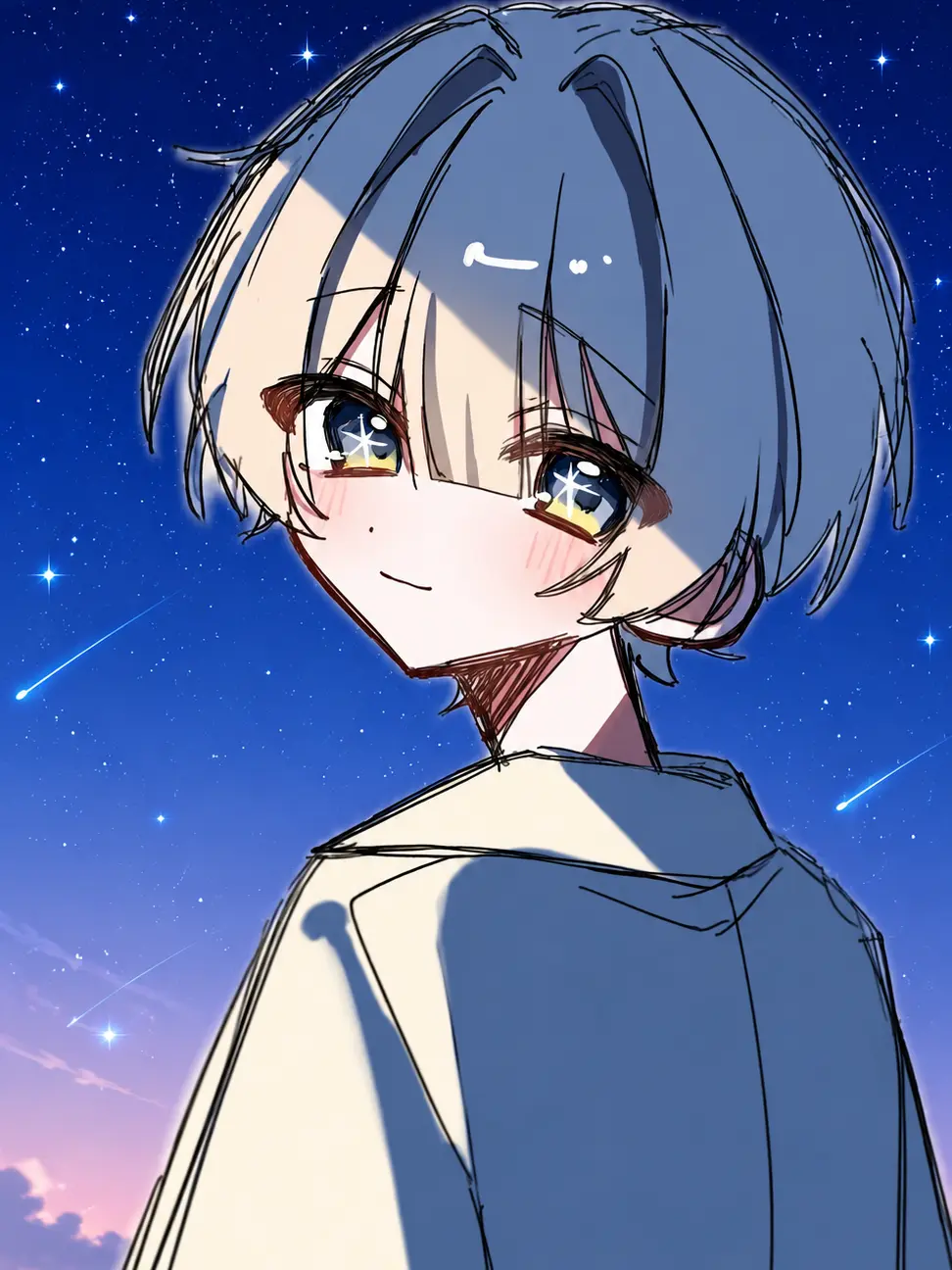 syokkyu_22의 一等星の君と今年最後の七夕💫