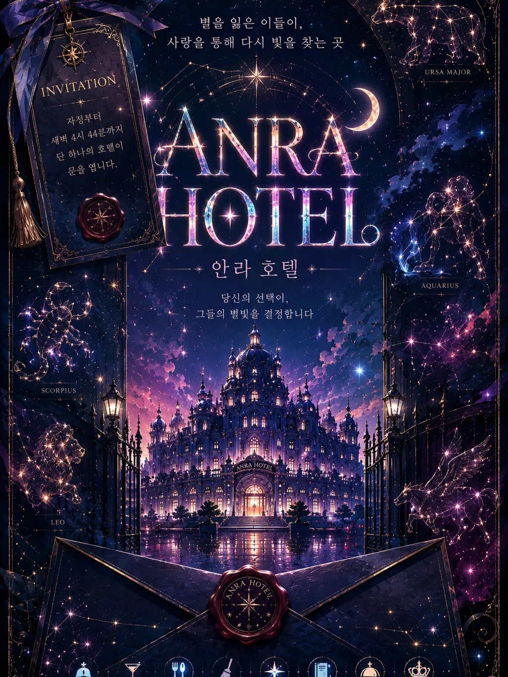 dksfk의 이곳은 죽어가는 별자리들의 호텔