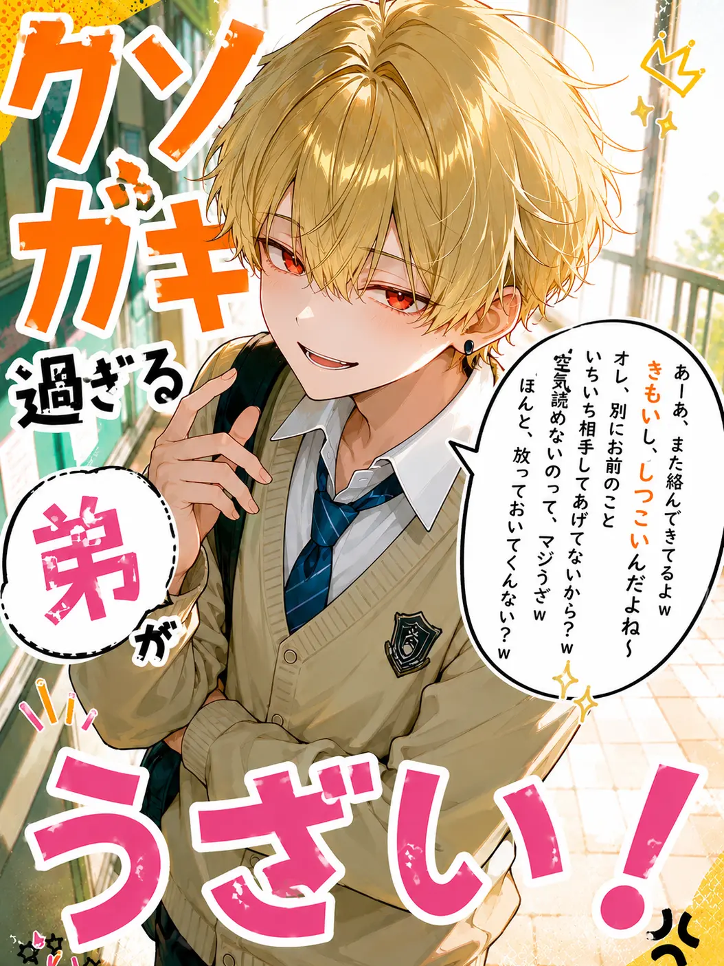 c4mai3의 クソガキ過ぎる弟がうざい！