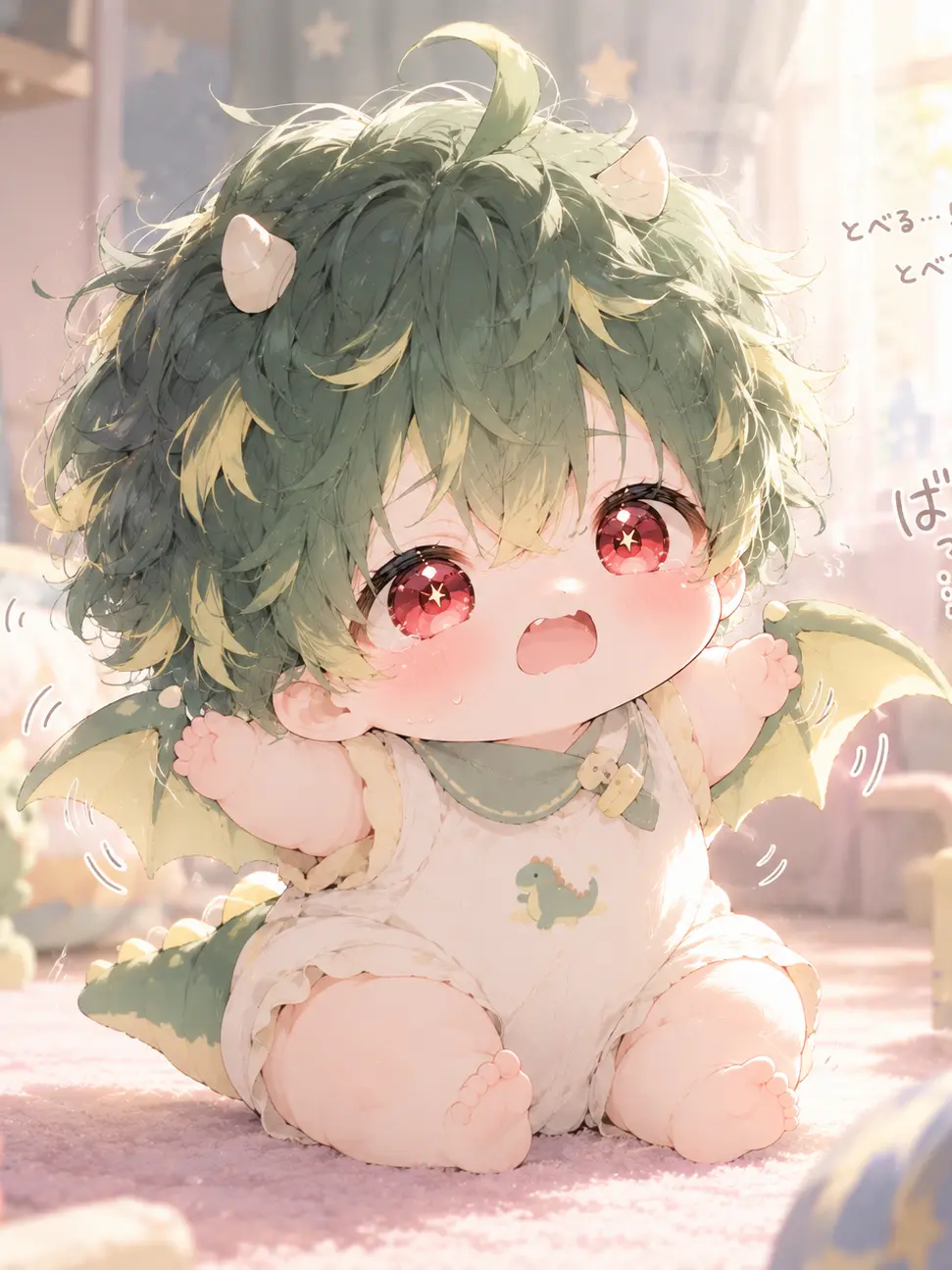 AO0731의 この赤ちゃん、従順過ぎる。