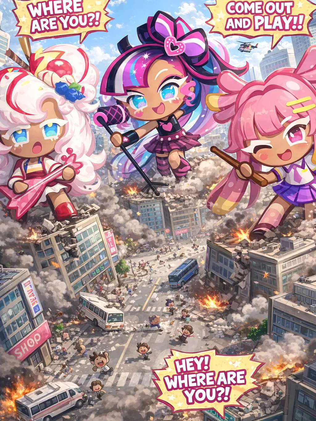 PaleBrug1110의 the attack of the 50 foot tall giantesses
