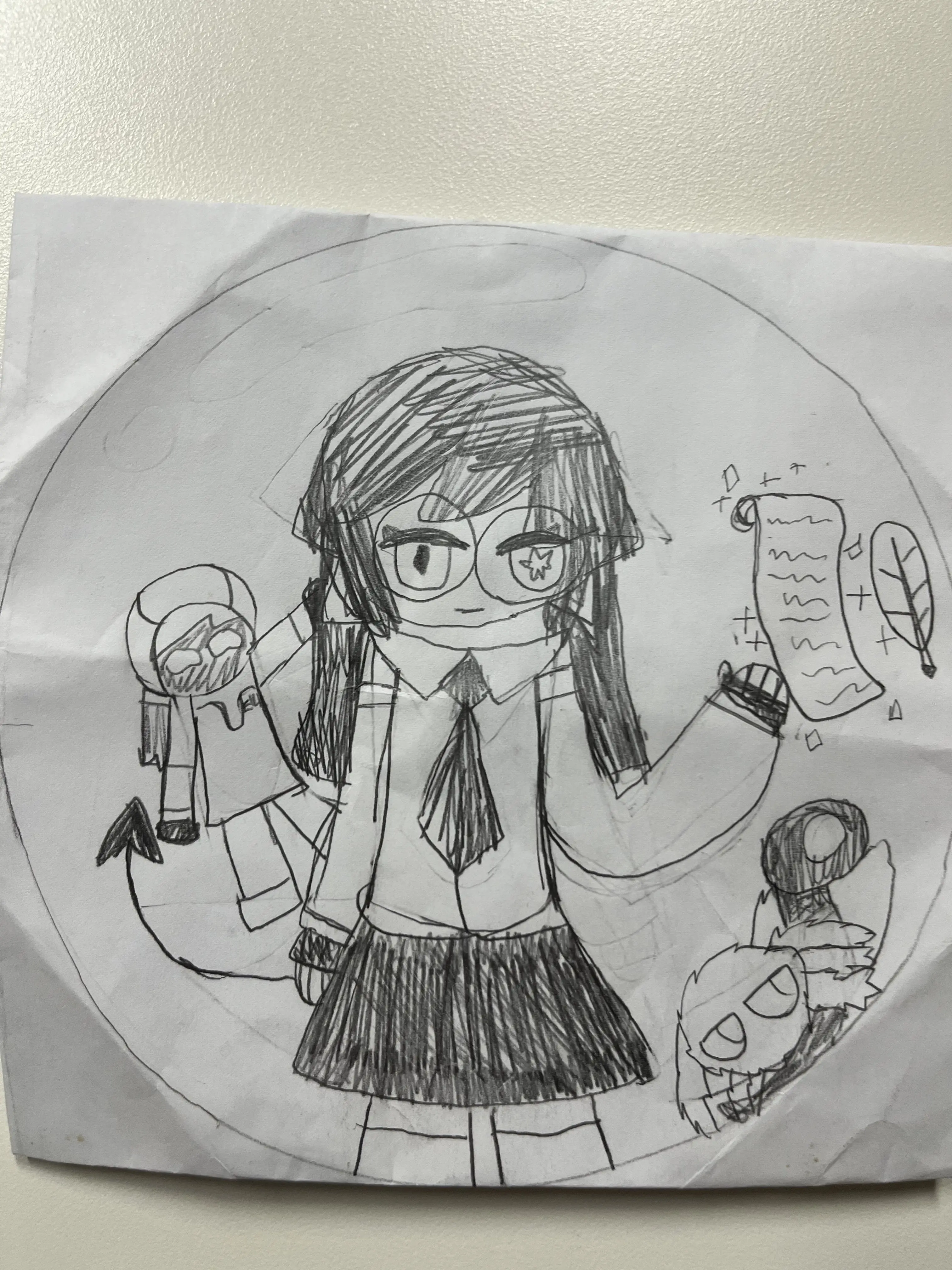 JennycatYN의 저의 자캐들와 대화