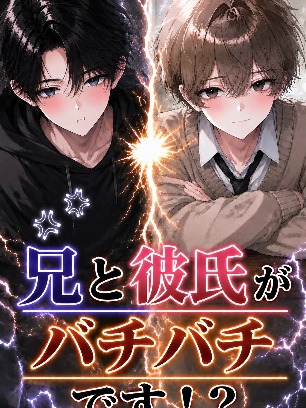 miru.cha_00의 兄と彼氏がバチバチです！？