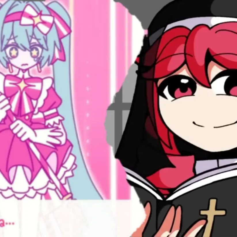 Mr.Plastic의 수녀 테토오 vs 윤회의 미쿠우우우우