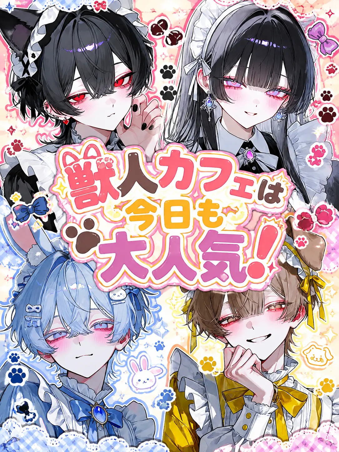 GloomySpray0137의 獣人カフェは今日も大人気！