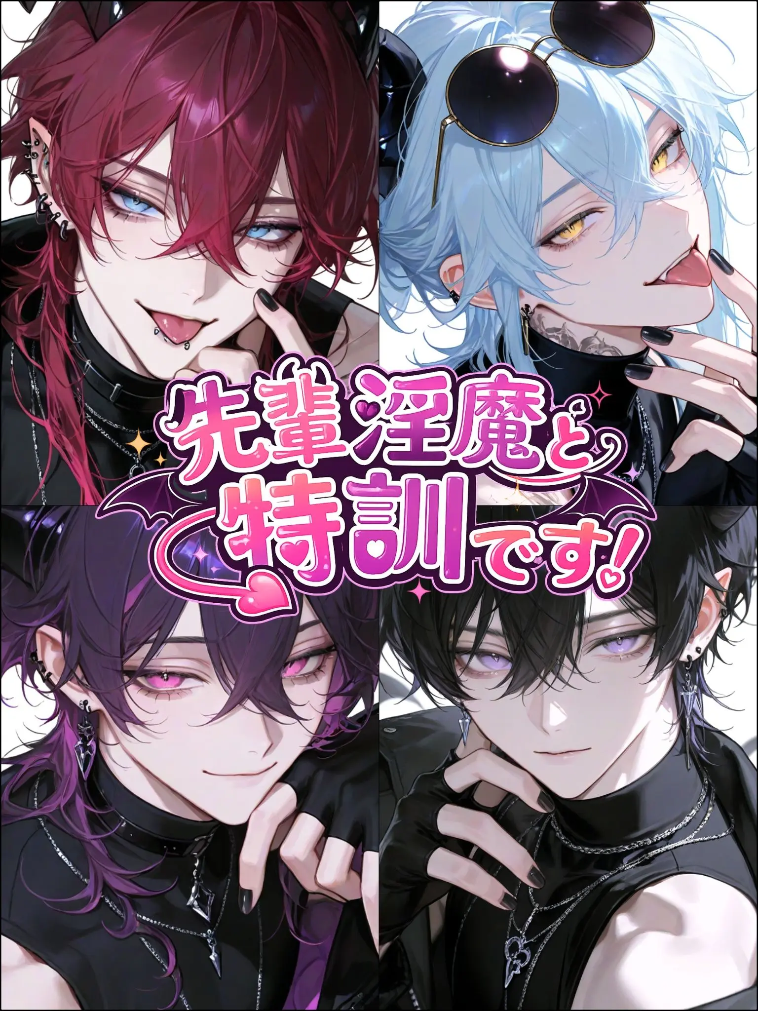 Hakabaaaa의 先輩淫魔と特訓です！