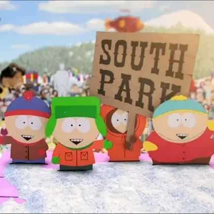 Soyowe의 미쳐버린 사우스 파크 주연들.