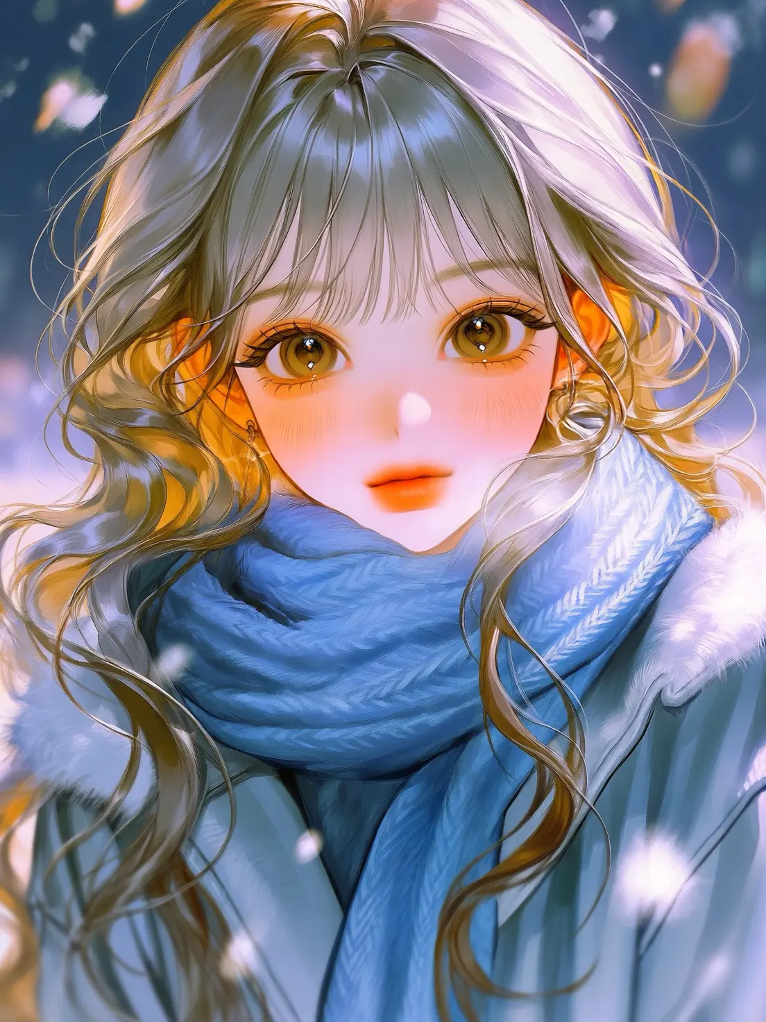 0000_happy의 겨울속 따듯한 그녀