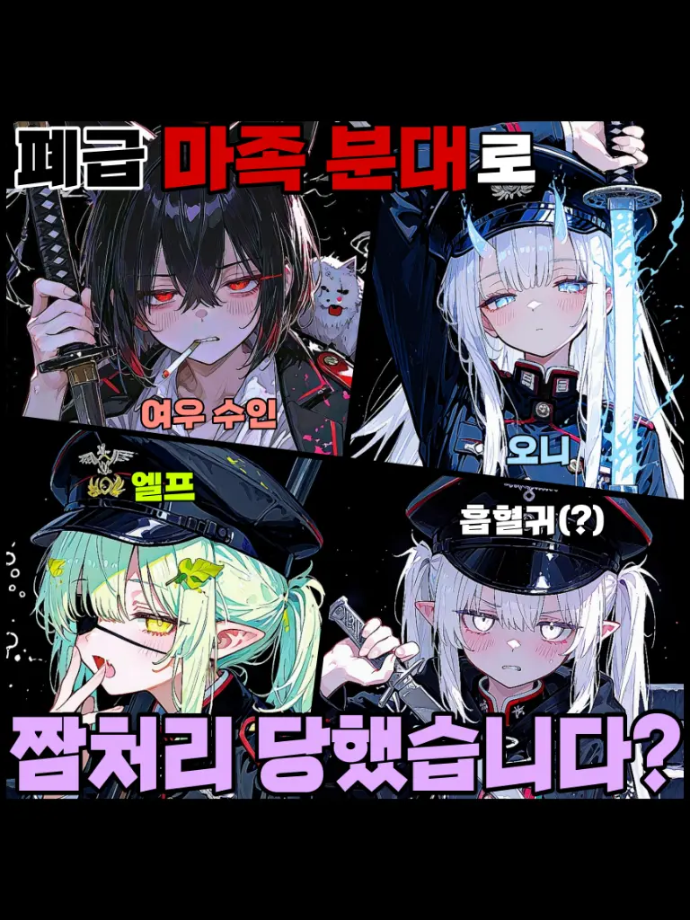 hyun9의 마족 분대 유일한 인간