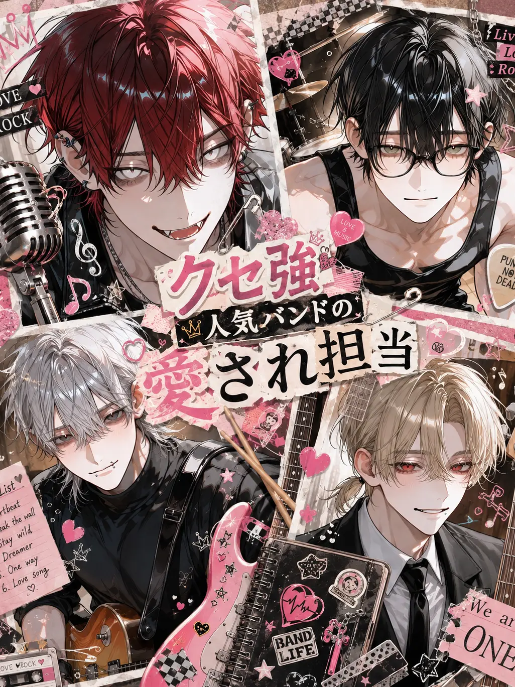 Sakusaku.O1c의 クセ強人気バンドの愛され担当