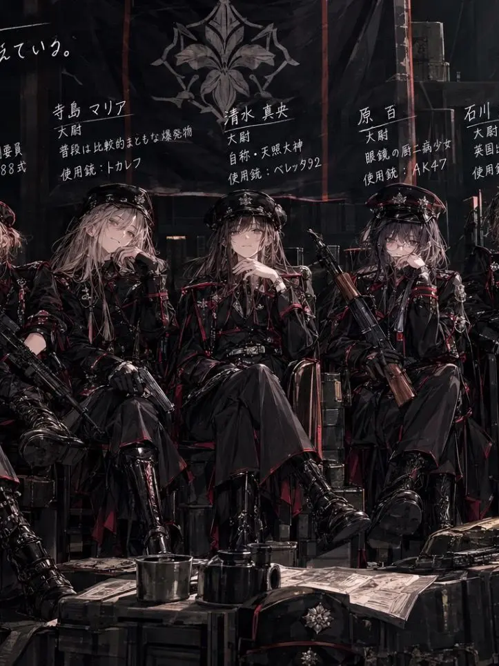 CattyLeg411의 私のリア友を元にした軍パロ