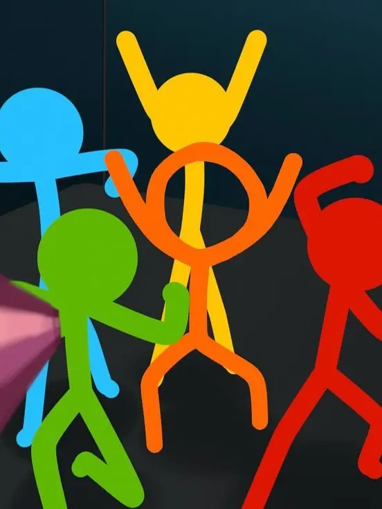 Same_person._.의 Ava. Alan Becker. Stickers mans. Group