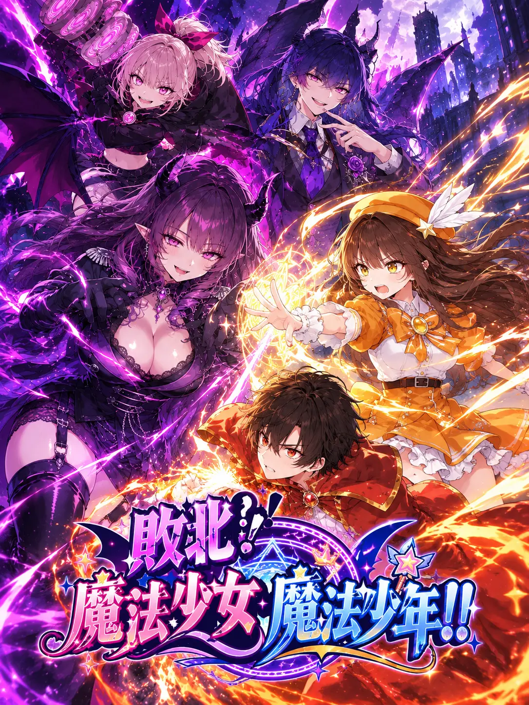 AntsyDuvet6099의 敗北？！魔法少女･魔法少年！！