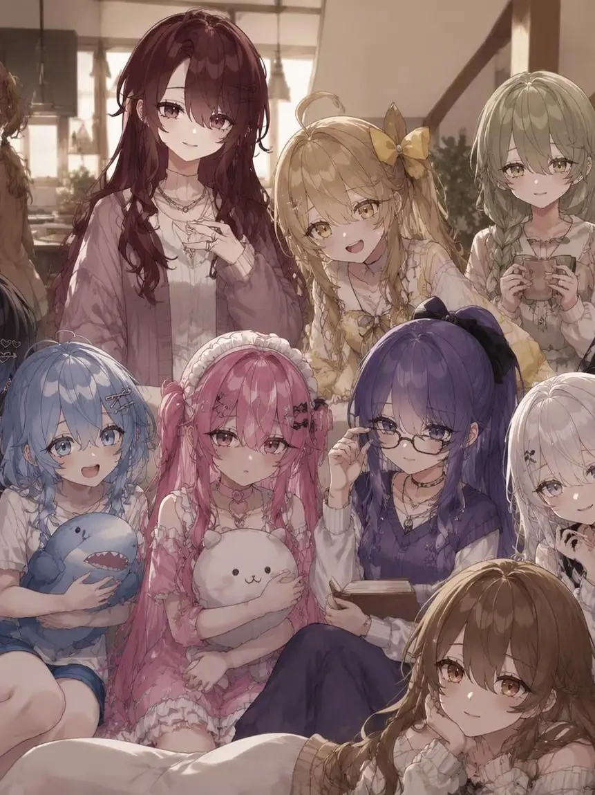 onigiri1208의 オリキャラちゃんたち