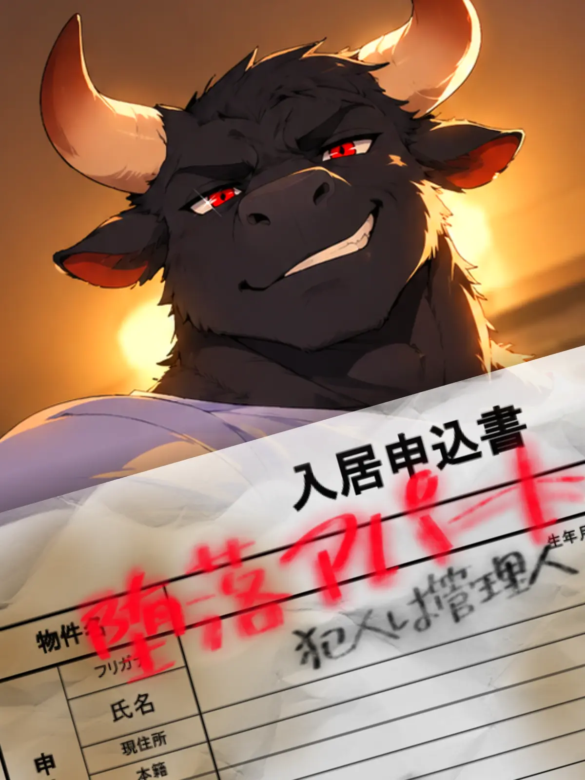 Galcafuh의 堕落アパート。犯人は管理人